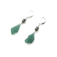 sea glass earrings