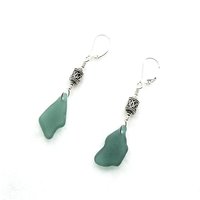 sea glass earrings 