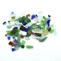 Sea Glass Sampler Mixed Beach Pottery Milk Glass Bonfire Unusual Craft Supplies