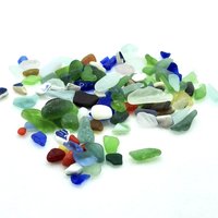 Sea Glass Sampler Mixed Beach Pottery Milk Glass Bonfire Unusual Craft Supplies