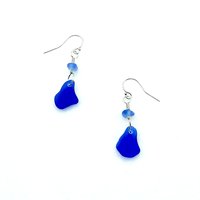sea glass earrings