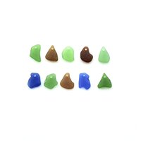 colorful sea glass 