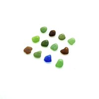 green brown cobalt blue