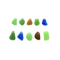 beach glass charms