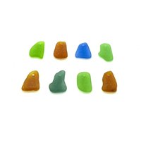 genuine sea glass pendants
