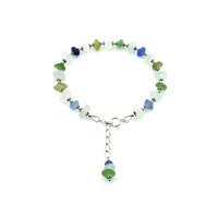 real sea glass bracelet
