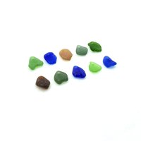 green amber cobalt blue