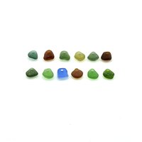 Unique Beads for Sale Jewelry Making Top Drilled Sea Glass Beach Charms Craft Supplies 