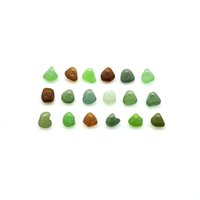 Tiny Unique Beads for Sale Jewelry Making Top Drilled Sea Glass Beach Charms Craft Supplies 