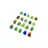 tiny sea glass charms