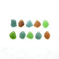 drilled sea glass