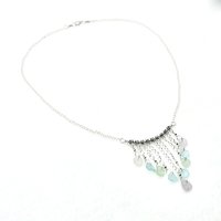 sea glass necklace for women
