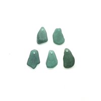 teal green sea glass pendants for sale