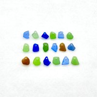 sea glass tiny charms for jewelry making