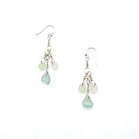 multi charm earrings