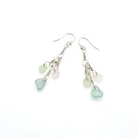 dangle sea glass jewelry