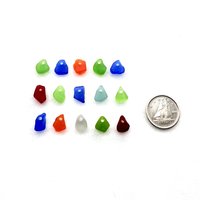 drilled beach charms