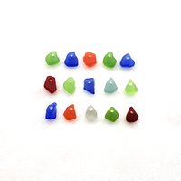 tiny sea glass beads