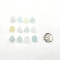 drilled sea glass charms