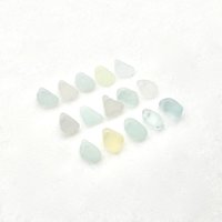 real beach glass small pendants