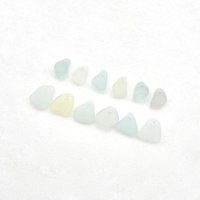 drilled seaglass pendants