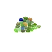 tiny sea glass beads