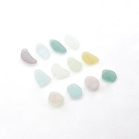 beach glass charms