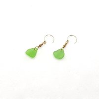 gold dangle drops 1.75 inches