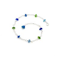 blue and green 