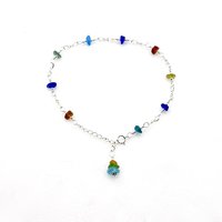 beaded ankle bracelet