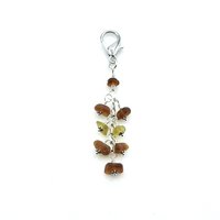 cluster style clip on dangle