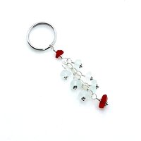 seaglass keychain 