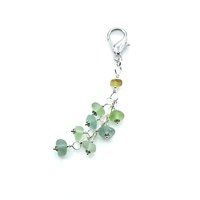 clip on charm dangle in a cluster style