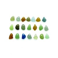 small sea glass charms