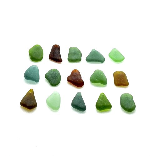 authentic beach glass