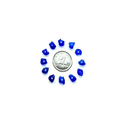 tiny sea glass beads