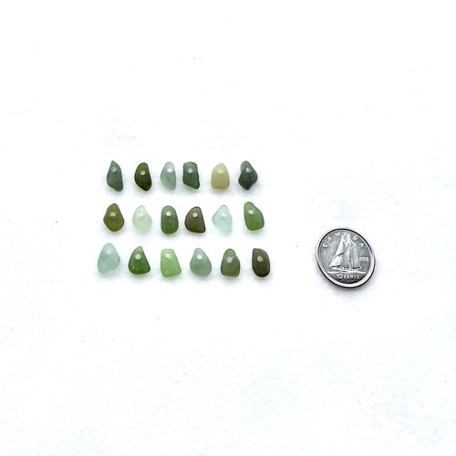 beach glass beads