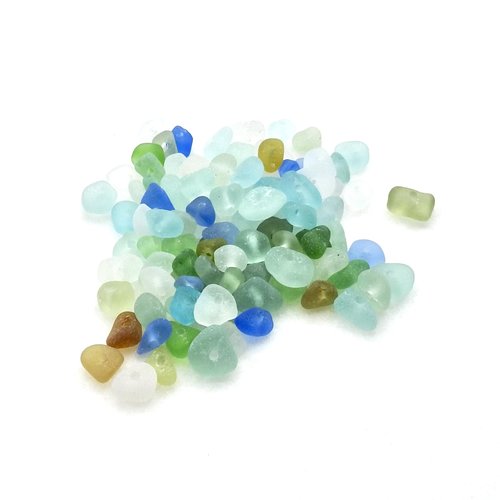sea glass beads