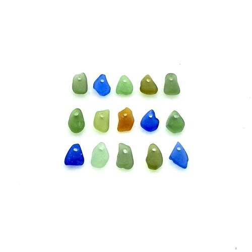 authentic sea glass beads