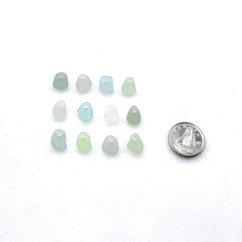 real beach glass charms