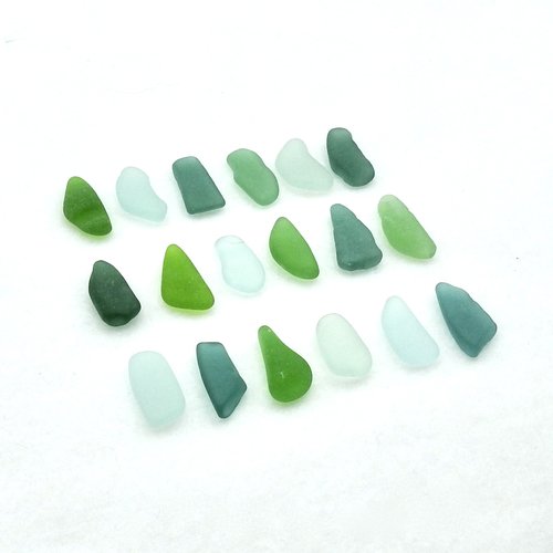 ocean beach glass sticks