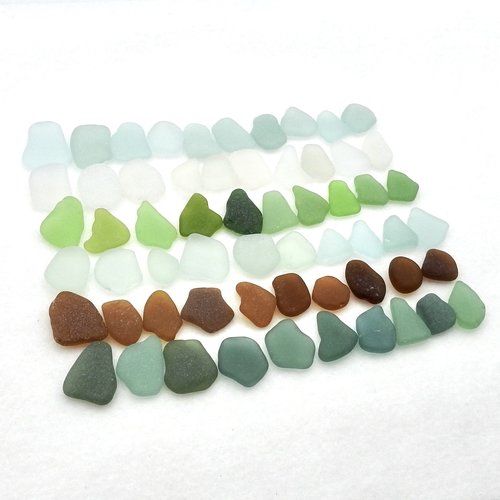 frosted ocean glass