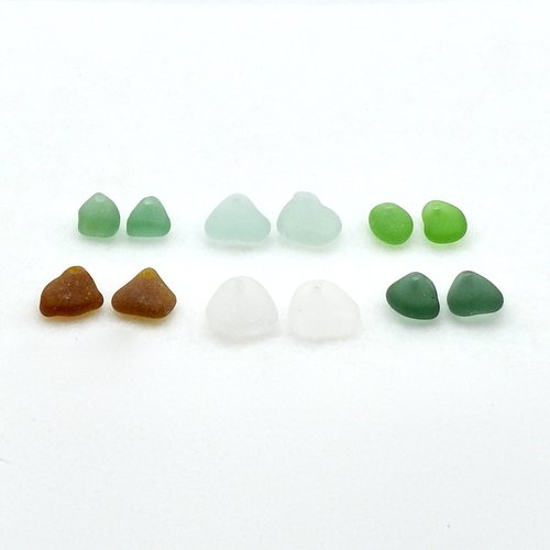 drilled beach glass Canada