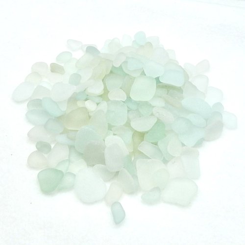 Bulk Sea Glass Natural Pastel for Christmas Crafts Jewelry Gifts
