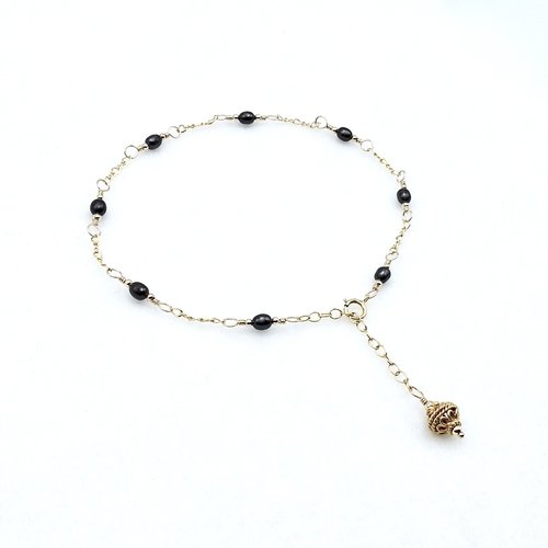 iridescent black freshwater pearl jewelry