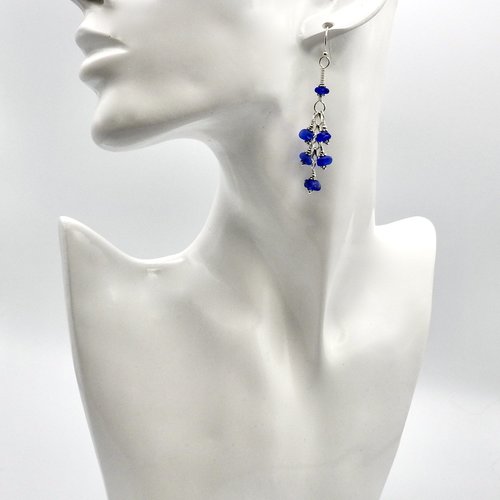 2 5/8" in length from the top of the ear wires