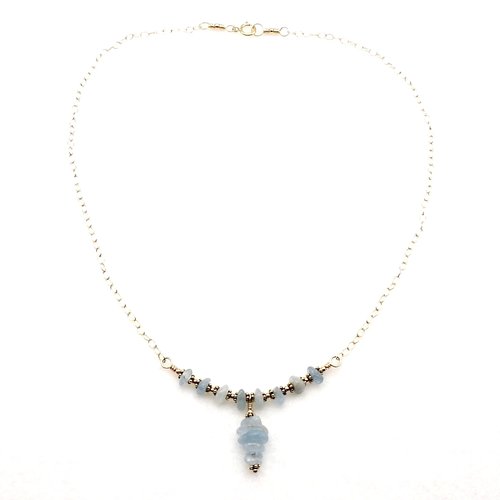 light blue aquamarine gemstone jewelry 