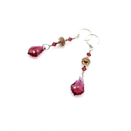 2 3/8" in length from the top of the ear wires 