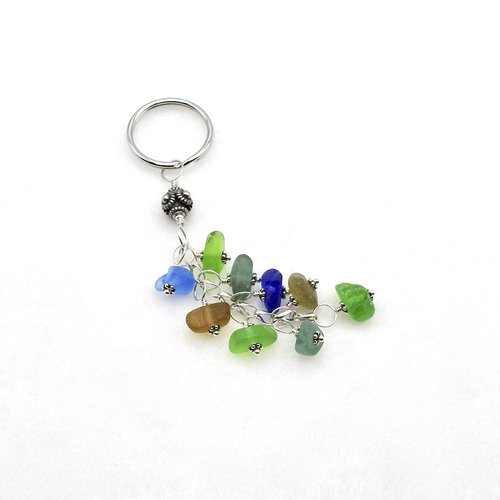 beach keyring dangle