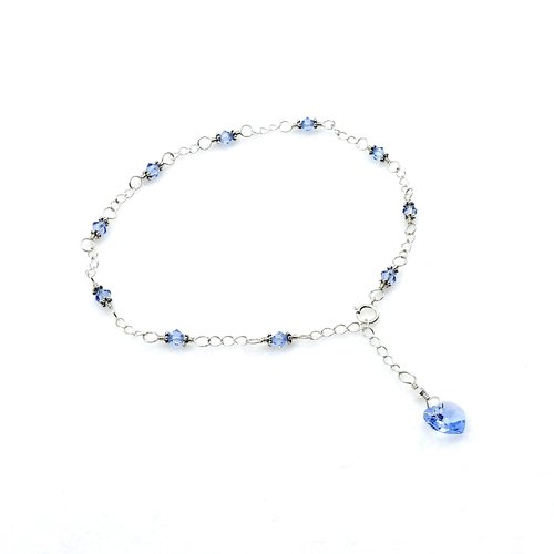 crystal ankle bracelet